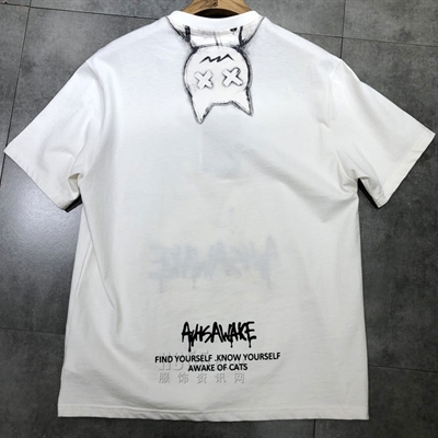 市场上装-T恤-微潮T恤