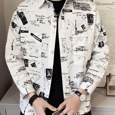 市场上装-衬衫-微潮衬衫