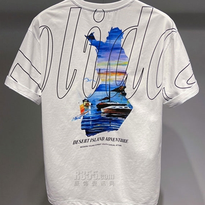 市场上装-T恤-微潮T恤【实拍】