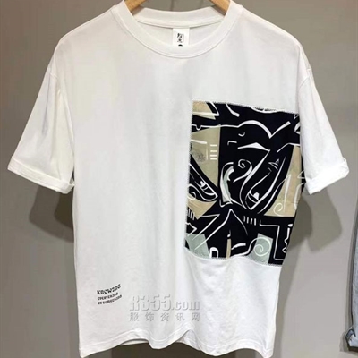 市场上装-T恤-微潮T恤【实拍】