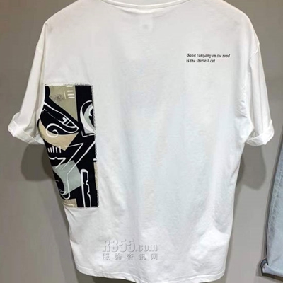 市场上装-T恤-微潮T恤【实拍】