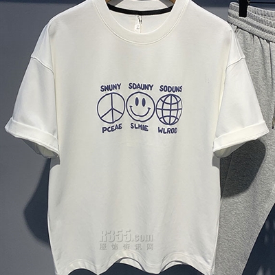 市场上装-T恤-休闲T恤【实拍】