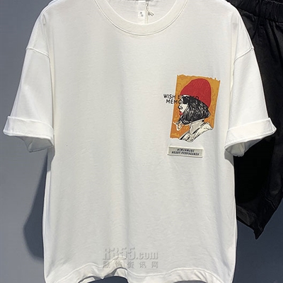 市场上装-T恤-休闲T恤【实拍】