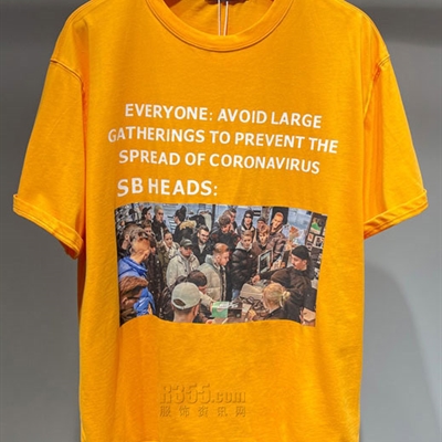 市场上装-T恤-休闲T恤【实拍】