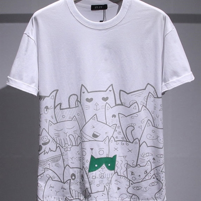 市场上装-T恤-休闲T恤【实拍】