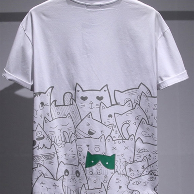 市场上装-T恤-休闲T恤【实拍】