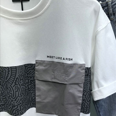 市场上装-T恤-休闲T恤【实拍】