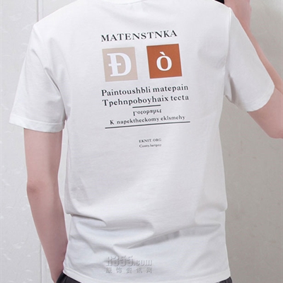 市场上装-T恤-休闲T恤