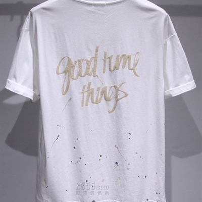 市场上装-T恤-休闲T恤【实拍】