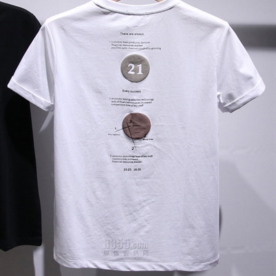 市场上装-T恤-休闲T恤【实拍】