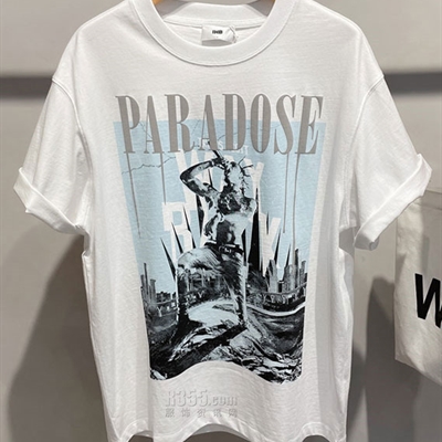 市场上装-T恤-休闲T恤【实拍】