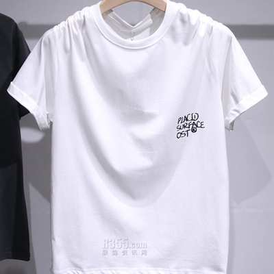 市场上装-T恤-休闲T恤【实拍】