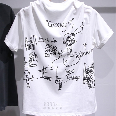 市场上装-T恤-休闲T恤【实拍】