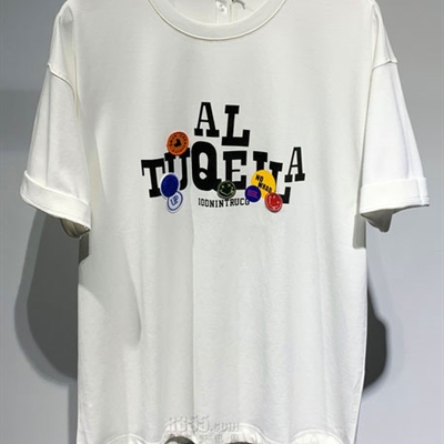 市场上装-T恤-休闲T恤【实拍】