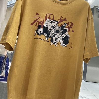 市场上装-T恤-休闲T恤【实拍】