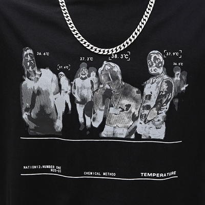 市场上装-T恤-微潮T恤