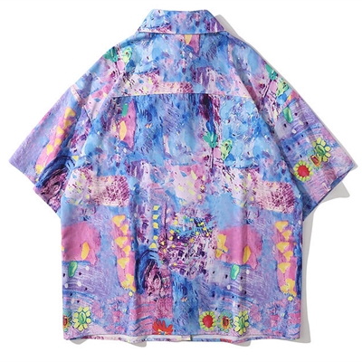 市场上装-衬衫-微潮衬衫