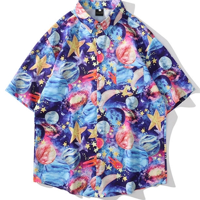 市场上装-衬衫-微潮衬衫