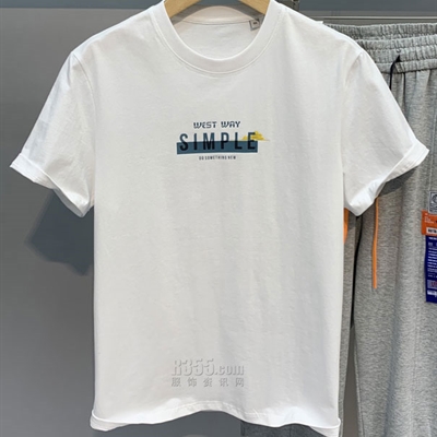 市场上装-T恤-休闲T恤【实拍】