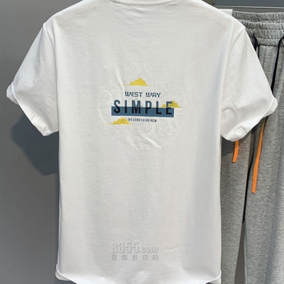 市场上装-T恤-休闲T恤【实拍】