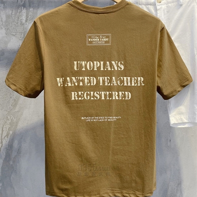 市场上装-T恤-休闲T恤【实拍】