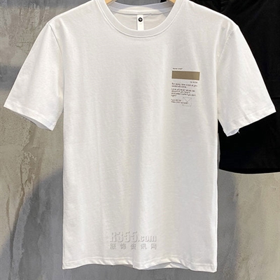 市场上装-T恤-休闲T恤【实拍】