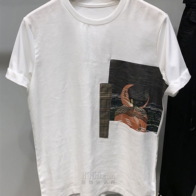 市场上装-T恤-休闲T恤【实拍】