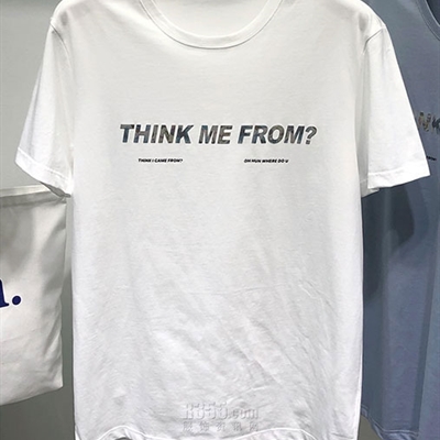 市场上装-T恤-休闲T恤【实拍】