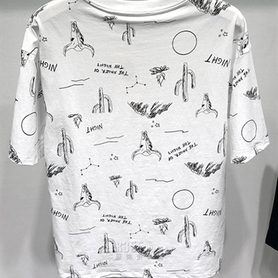 市场上装-T恤-微潮T恤【实拍】