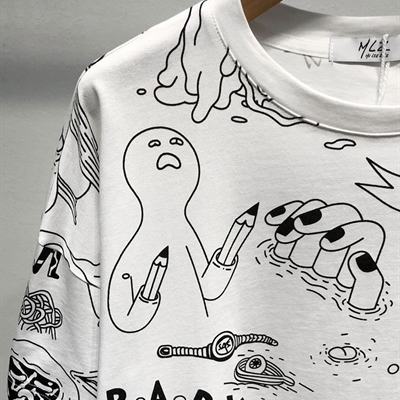 市场上装-T恤-微潮T恤【实拍】