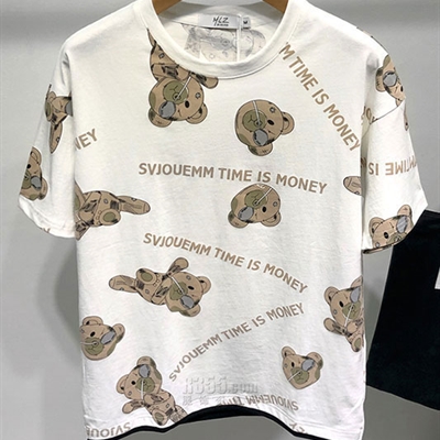 市场上装-T恤-微潮T恤【实拍】