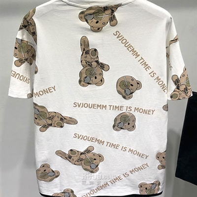 市场上装-T恤-微潮T恤【实拍】