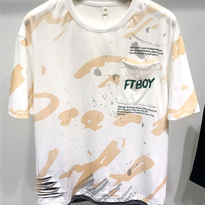 市场上装-T恤-微潮T恤【实拍】