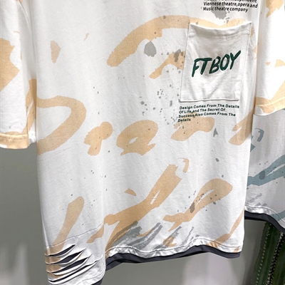 市场上装-T恤-微潮T恤【实拍】