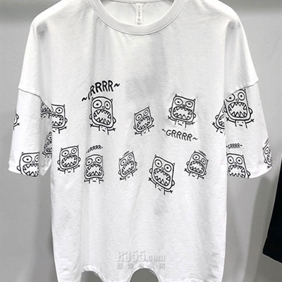 市场上装-T恤-微潮T恤【实拍】