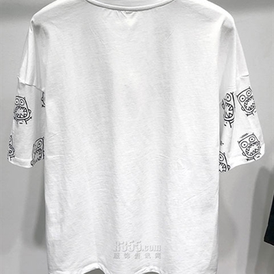 市场上装-T恤-微潮T恤【实拍】