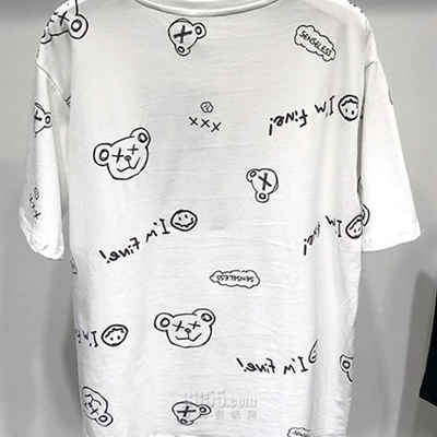 市场上装-T恤-微潮T恤【实拍】
