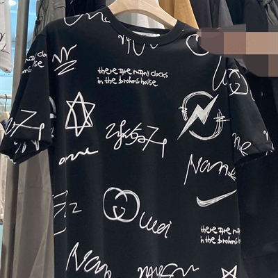 市场上装-T恤-微潮T恤【实拍】