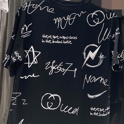 市场上装-T恤-微潮T恤【实拍】