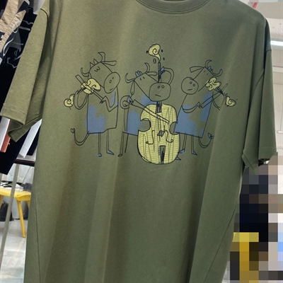 市场上装-T恤-休闲T恤【实拍】