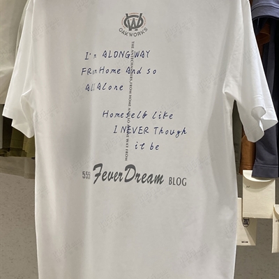 市场上装-T恤-休闲T恤【实拍】