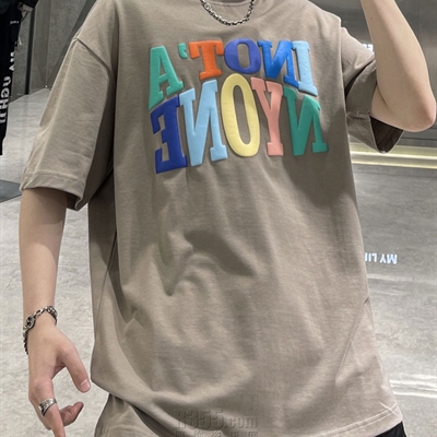 市场上装-T恤-微潮T恤