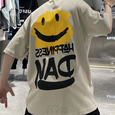 市场上装-T恤-微潮T恤