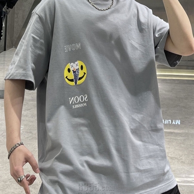 市场上装-T恤-微潮T恤