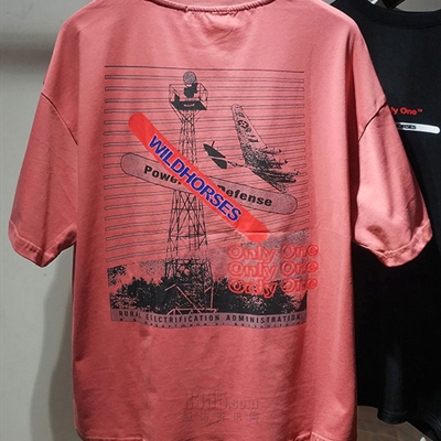 市场上装-T恤-休闲T恤【实拍】