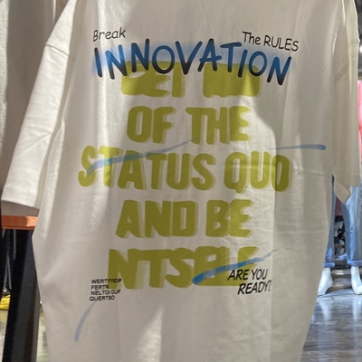 市场上装-T恤-微潮T恤【实拍】