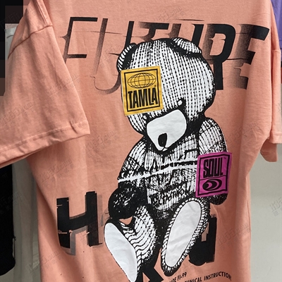 市场上装-T恤-微潮T恤【实拍】