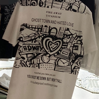 市场上装-T恤-微潮T恤【实拍】