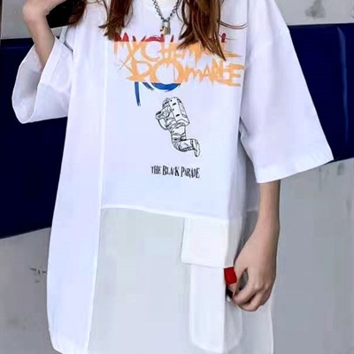 市场上装-T恤-微潮T恤