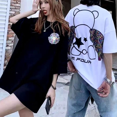 市场上装-T恤-微潮T恤